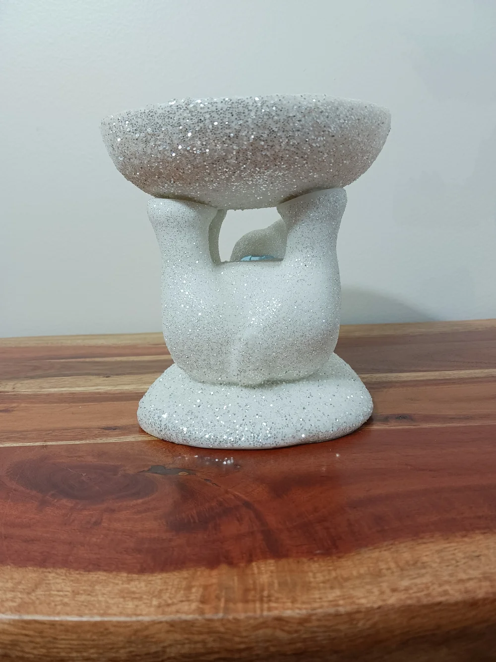Bath & Body Works glittery white